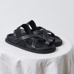 ATELIER DELPHINE MIZUGUMO SANDAL - BLACK